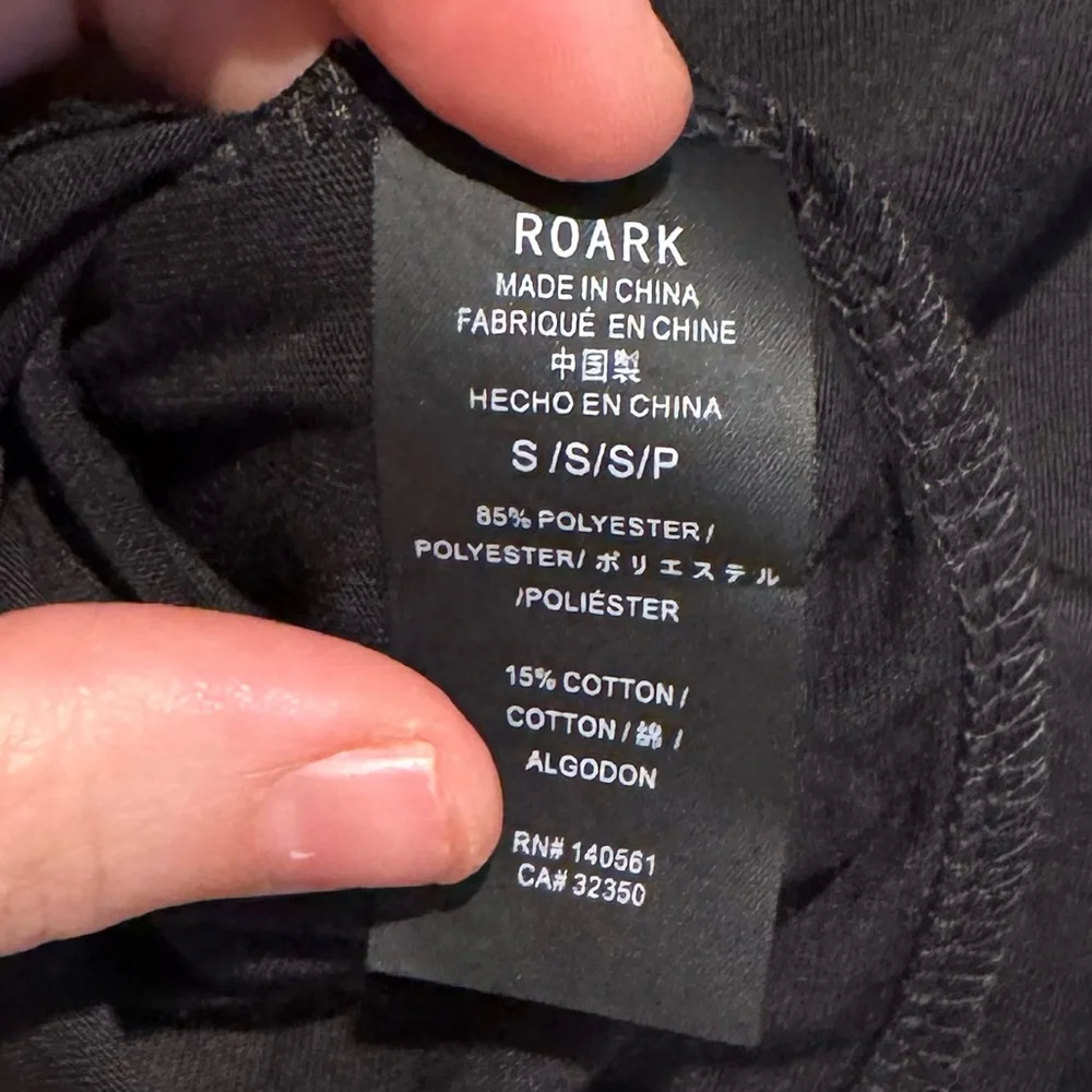 Roark Black Short Sleeve Graphic‎ Tee - Picture 7 of 7